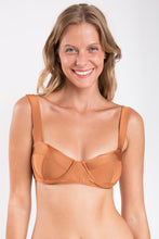 Load image into Gallery viewer, Gallery: Rio De Sol Top Top Nocciola Amelia