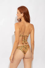 Load image into Gallery viewer, Model Back: Rio De Sol Bottom Bottom Yellow-Feline Essential
