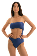 Load image into Gallery viewer, Model Front: Rio De Sol One-Piece Body Kiwanda Denim Rio