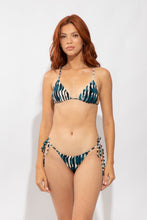 Load image into Gallery viewer, Model Front: Rio De Sol Set Set Azule Lia Cheeky-Tie