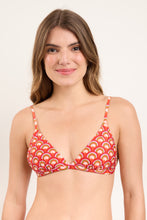 Load image into Gallery viewer, Gallery: Rio De Sol Top Top Floral-Scales Tri-Fixo