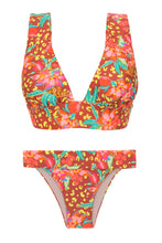 Load image into Gallery viewer, Product Front: Rio De Sol Set Set Tropics Halter-Marina Essential-Cos