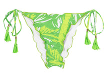 Load image into Gallery viewer, Product Front: Rio De Sol Bottom Bottom Green-Palms Frufru