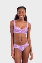 Load image into Gallery viewer, Model Front: Rio De Sol Set Set Trail-Purple Amelia Baobi