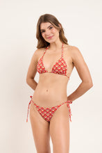 Load image into Gallery viewer, Image 13: Rio De Sol Top Top Floral-Scales Tri-Inv