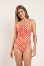 Load image into Gallery viewer, Model Front: Rio De Sol One-Piece Floral-Scales Adele
