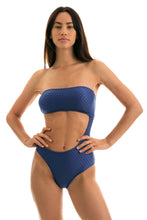 Load image into Gallery viewer, Model Front: Rio De Sol One-Piece Body Kiwanda Denim Rio