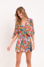 Load image into Gallery viewer, Image 08: Rio De Sol Mini Dress Jungle Mini Dress