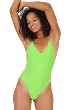 Load image into Gallery viewer, Gallery: Rio De Sol One-Piece Lemon Hype
