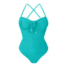 Load image into Gallery viewer, Product Front: Rio De Sol One-Piece Malibu-Atol Julia
