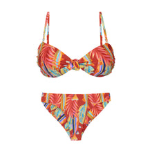 Load image into Gallery viewer, Product Front: Rio De Sol Set Set Sea-Bloom Bandeau-Joy Nice