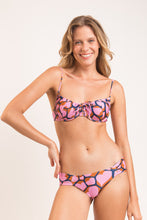 Load image into Gallery viewer, Model Front: Rio De Sol Top Top Amore-Pink Balconet-Tie