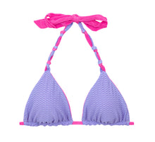 Load image into Gallery viewer, Product Back: Rio De Sol Top Top Malibu-Rosa Tri-Rev
