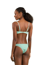Load image into Gallery viewer, Model Back: Rio De Sol Set Set Malibu-Menta Bandeau-Duo Essential
