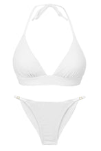 Load image into Gallery viewer, Product Front: Rio De Sol Set Set Bora-White Tri-Cos Cheeky-Fixa
