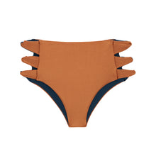 Load image into Gallery viewer, Product Front: Rio De Sol Bottom Bottom Nocciola High-Waist-Spin
