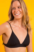 Load image into Gallery viewer, Image 09: Rio De Sol Top Top Bora-Black Tri-Cos
