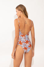 Load image into Gallery viewer, Model Back: Rio De Sol One-Piece Olyra Hype

