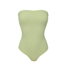 Load image into Gallery viewer, Product Front: Rio De Sol One-Piece Brisa-Pistache Tube-Op
