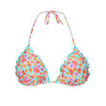Load image into Gallery viewer, Product Front: Rio De Sol Top Top Ditsy-Sky Frufru
