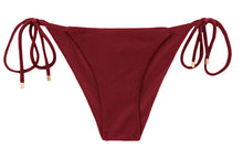 Load image into Gallery viewer, Product Front: Rio De Sol Bottom Bottom Shimmer-Divino Cheeky-Tie
