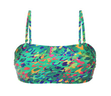 Load image into Gallery viewer, Product Front: Rio De Sol Top Top Wilds Bandeau-Reto
