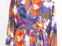 Load and play video in Gallery viewer, Video: Rio De Sol Kaftans / Cover Ups Garden-Flower Kimono
