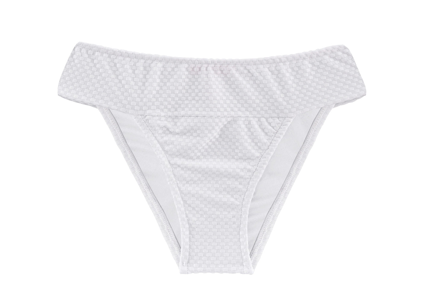 Product Front: Rio De Sol Bottom Bottom Cloque Branco Cos Comfort