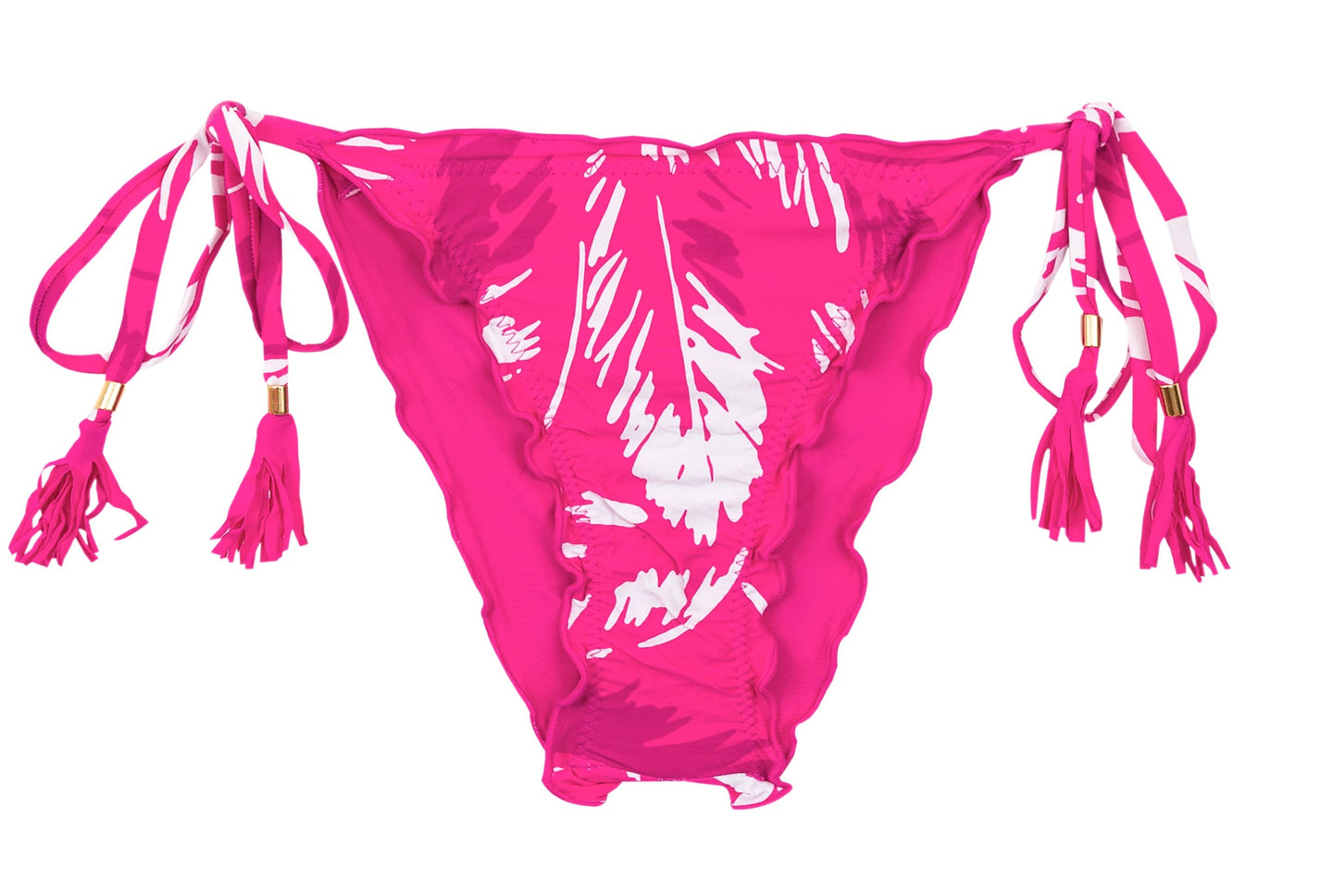 Product Front: Rio De Sol Bottom Bottom Pink-Palms Frufru