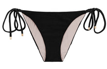 Load image into Gallery viewer, Product Front: Rio De Sol Bottom Bottom Shimmer-Black Ibiza-Comfy

