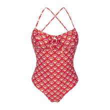 Load image into Gallery viewer, Product Front: Rio De Sol One-Piece Floral-Scales Julia
