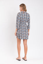 Load image into Gallery viewer, Model Back: Rio De Sol Shirtdress Ikat Chemise
