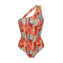 Load image into Gallery viewer, Product Front: Rio De Sol One-Piece Sea-Bloom Sienna
