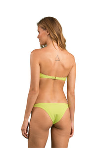 Model Back: Rio De Sol Set Set Bora-Citrus Bandeau-Joy Leblon