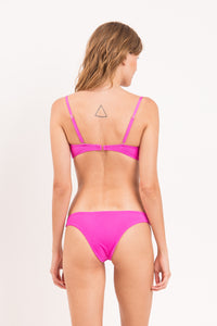 Model Back: Rio De Sol Set Set Malibu-Rosa Bandeau-Duo Essential
