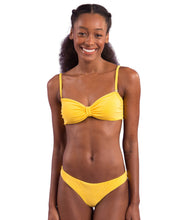 Load image into Gallery viewer, Gallery: Rio De Sol Set Set Malibu-Yellow Bandeau-Duo Essential
