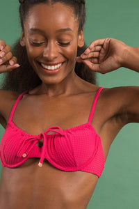 Image 08: Rio De Sol Top Top Dots-Virtual-Pink Balconet-Tie