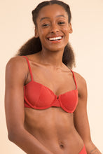 Load image into Gallery viewer, Image 09: Rio De Sol Top Top Malibu-Chili Balconet

