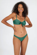 Load image into Gallery viewer, Model Front: Rio De Sol Top Top Palace Bandeau-No
