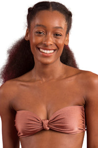 Gallery: Rio De Sol Top Top Shimmer-Copper Bandeau-Joy