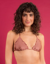 Load image into Gallery viewer, Image 08: Rio De Sol Top Top Shimmer-Copper Frufru
