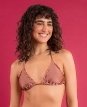 Load image into Gallery viewer, Image 09: Rio De Sol Top Top Shimmer-Copper Frufru
