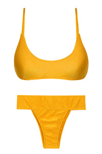 Swimwear - Set Eden-Pequi Bralette Rio-Cos - Yellow – Rio de Sol